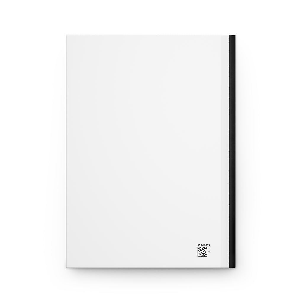 Black silver Maine Coon - Hardcover Journal