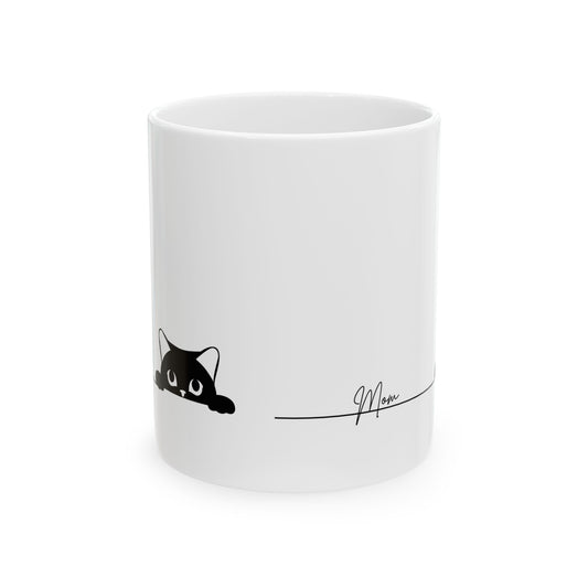 Sneaky Cat Mug