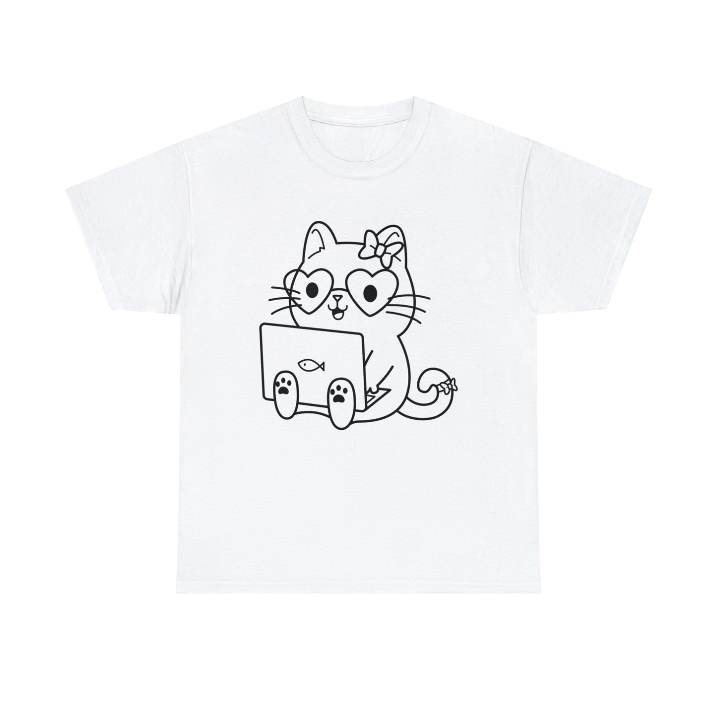 Smart Girl Cat - Unisex T-Shirt