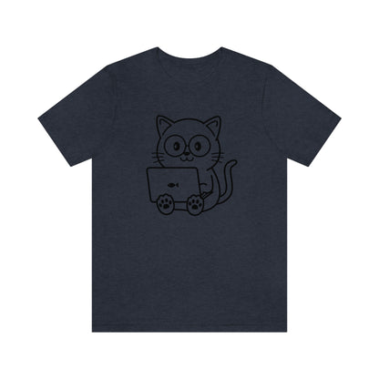 Nerd Cat - Unisex T-Shirt
